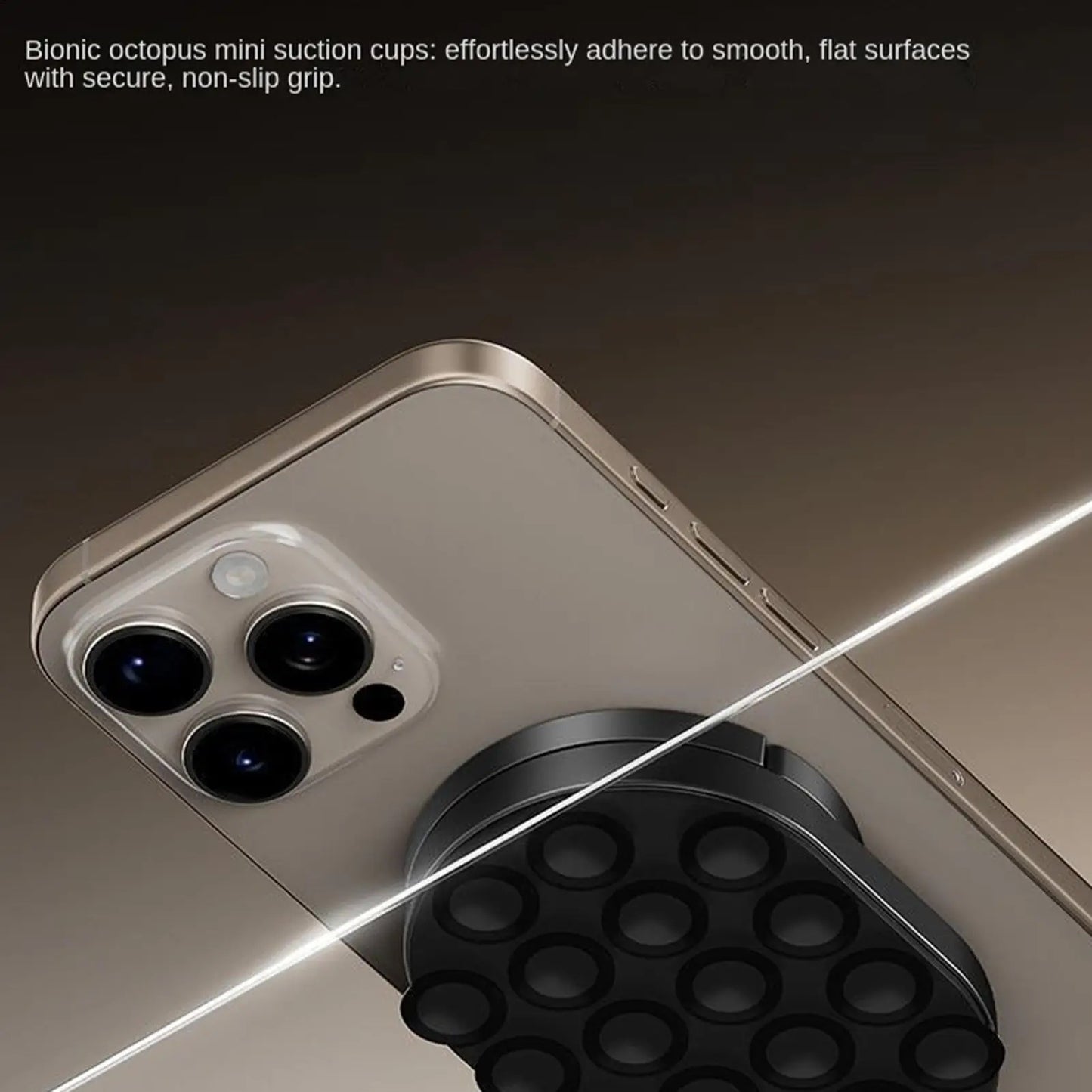 Revolutionary 360-Degree Magnetic Phone Mount - Your Ultimate Dashboard Companion for Effortless One-Handed Use at Home and in the Car