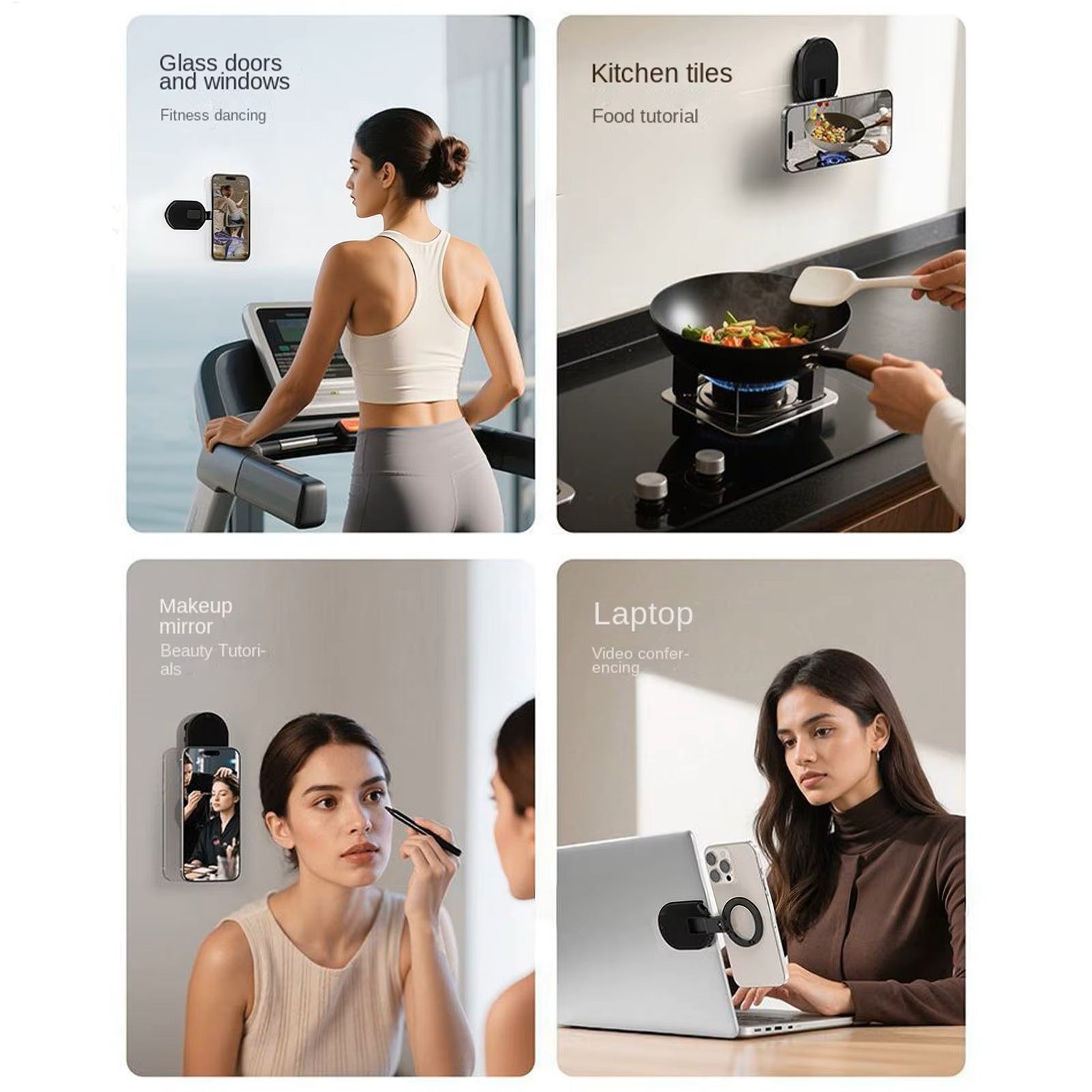Revolutionary 360-Degree Magnetic Phone Mount - Your Ultimate Dashboard Companion for Effortless One-Handed Use at Home and in the Car