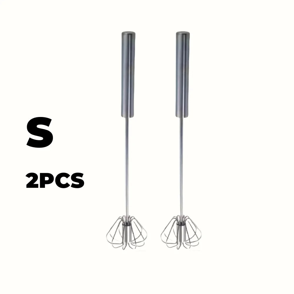Revolutionize Your Baking with the Ultimate Stainless Steel Semi-Automatic Egg Beater - Effortless Mixing Awaits!