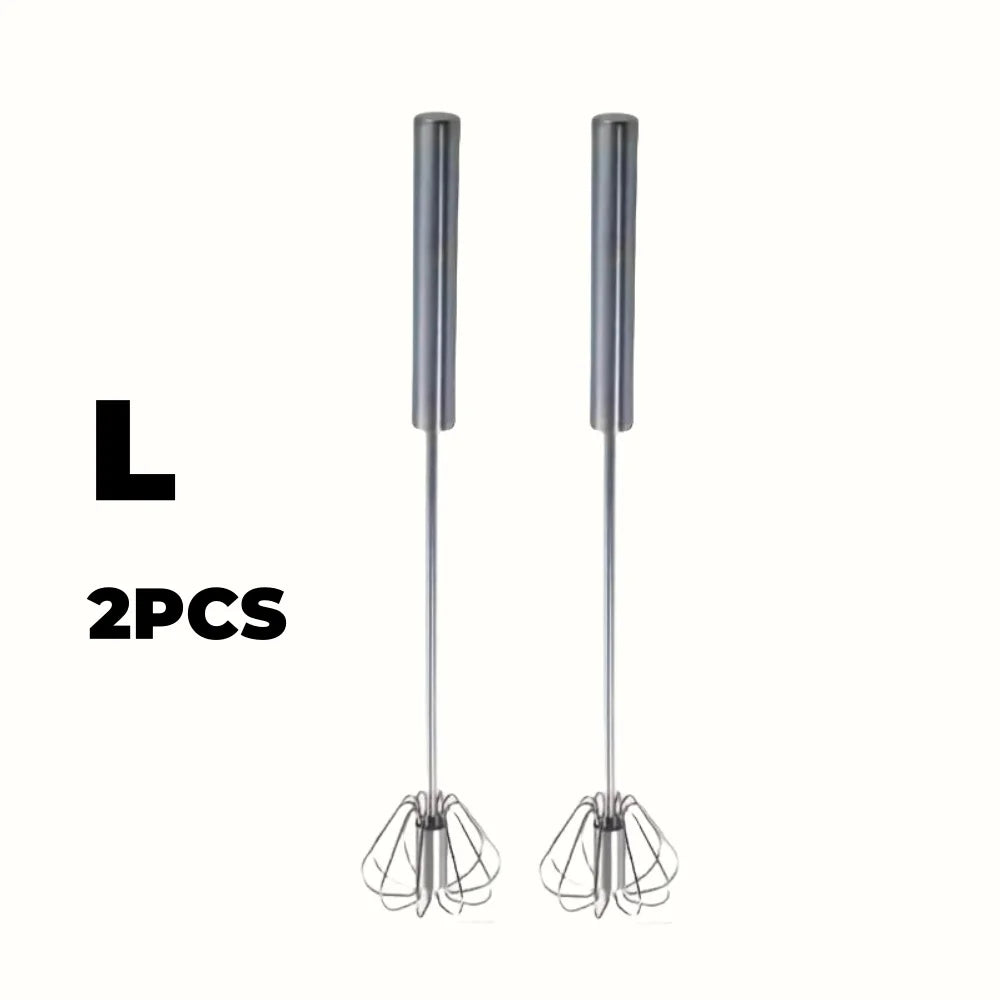 Revolutionize Your Baking with the Ultimate Stainless Steel Semi-Automatic Egg Beater - Effortless Mixing Awaits!