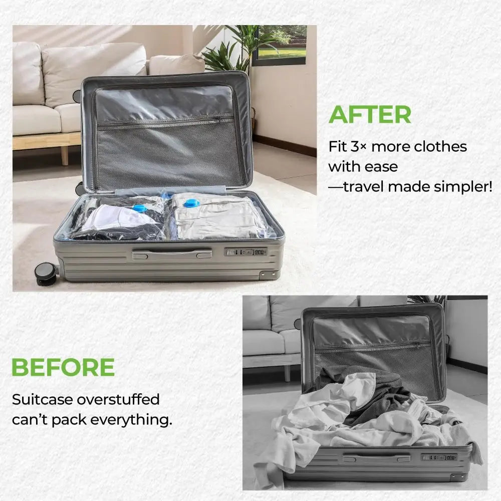 New Rechargeable Electric Vacuum Pump, Portable Storage Bag Accessories, Mini Vacuum Bag, Suction Pump, Travel Air Pump