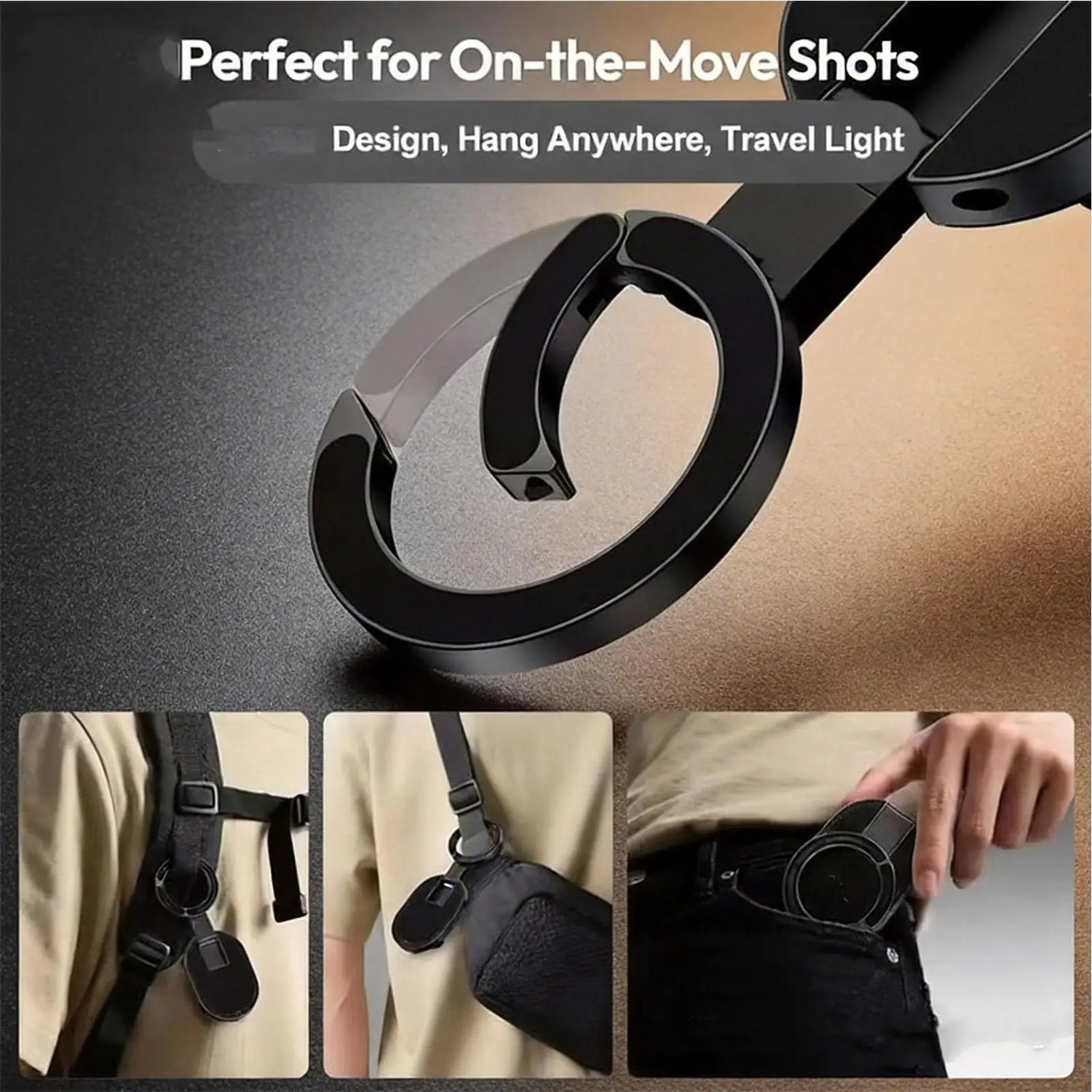 Revolutionary 360-Degree Magnetic Phone Mount - Your Ultimate Dashboard Companion for Effortless One-Handed Use at Home and in the Car