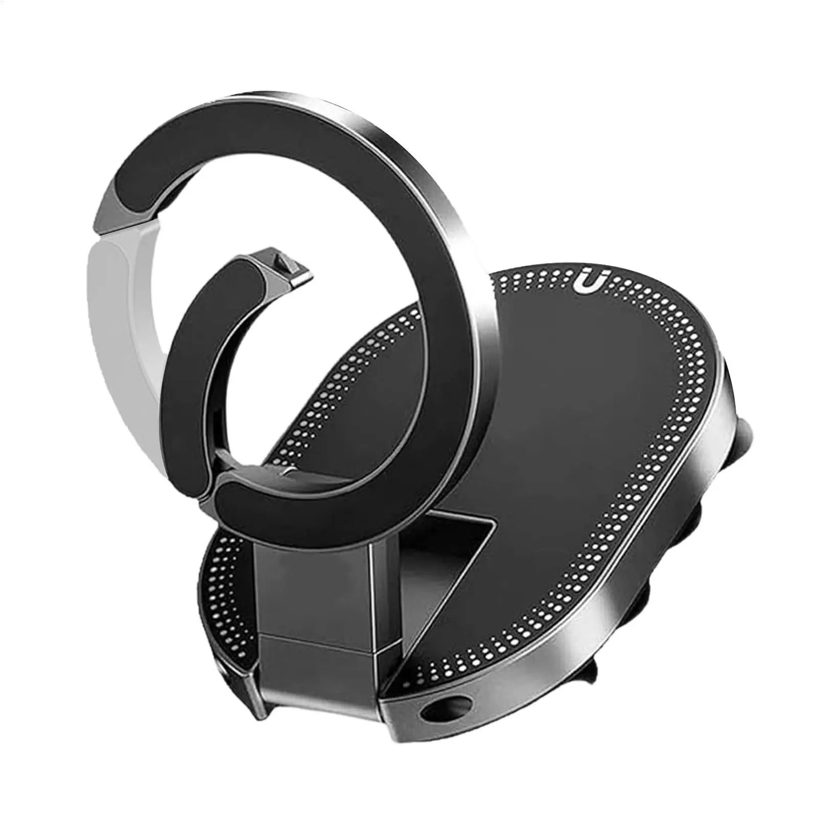 Revolutionary 360-Degree Magnetic Phone Mount - Your Ultimate Dashboard Companion for Effortless One-Handed Use at Home and in the Car